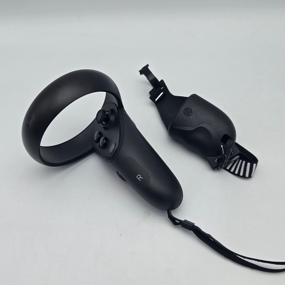 Genuine Oculus Quest 1 Rift S Touch Controller Right Only Black with AMVR Grip